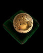 ANTIQUE 15CT GOLD POMANDER ORB PENDANT