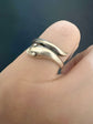 VICTORIAN SILVER SNAKE RING