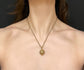 VICTORIAN 15CT GOLD ETRUSCAN REVIVAL SPHERE PENDANT