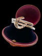 VICTORIAN CHUNKY SILVER HORSESHOE BANGLE