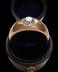 VICTORIAN DIAMOND & 18CT GOLD FLUSH SET RING