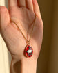 LATE 19TH CENTURY FRENCH ‘AMITIE’ ENAMEL & DIAMOND PENDANT