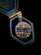 19TH CENTURY DIAMOND & SAPPHIRE ORB PENDANT