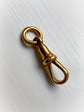 ANTIQUE 18CT GOLD DOG CLIP