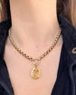 VICTORIAN 18CT GOLD & DIAMOND HORSESHOE PENDANT
