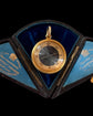 A SUPERB ANTIQUE 18CT GOLD COMPASS PENDANT