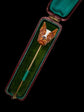ANTIQUE ENAMEL ‘FRENCHIE’ DOG STICK PIN
