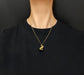 19TH CENTURY FRENCH 18CT GOLD DOG FOB PENDANT