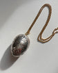ANTIQUE SILVER EGG PENDANT