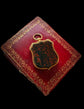 VICTORIAN LARGE 15CT GOLD SHIELD LOCKET PENDANT