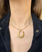 VICTORIAN 9CT GOLD HORSESHOE PENDANT