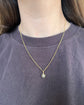 VICTORIAN DIAMOND SOLITAIRE PENDANT