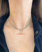 ANTIQUE BI-COLOUR 18CT GOLD & PLATINUM CURB ALBERT CHAIN