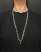 VICTORIAN SILVER BELCHER CHAIN