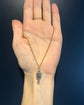 VICTORIAN SILVER PEG DOLL PENDANT