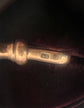 VICTORIAN 9CT GOLD DOUBLE DOGCLIP