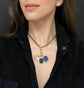 VICTORIAN BRIGHT BLUE BEE ‘INDUSTRY’ TASSIE INTAGLIO PENDANT