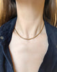 VICTORIAN 15CT GOLD BRAZILIAN / SNAKE LINK CHAIN
