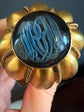 LARGE VICTORIAN DOUBLE ENDED SCENT BOTTLE WITH ORIGINAL CASE