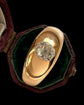 VICTORIAN 18CT GOLD DIAMOND FLUSH SET RING