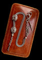 19TH CENTURY SILVER EQUESTRIAN ALBERTINA CHAIN
