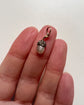 VICTORIAN DIAMOND & PEARL ACORN PENDANT