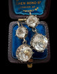 GEORGIAN DOUBLE PASTE DROP EARRINGS