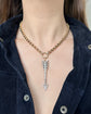 VICTORIAN PASTE ARROW PENDANT