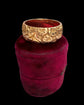 ANTIQUE CHUNKY ‘IVY & ROSE’ MOTIF 18CT GOLD RING