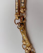 EARLY 19TH CENTURY 18CT GOLD & SWISS ENAMEL CHAIN