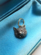 ANTIQUE DIAMOND FOX HEAD PENDANT