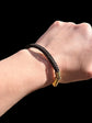 ANTIQUE WOVEN ELEPHANT HAIR BANGLE
