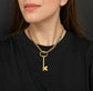 VINTAGE LARGE 9CT GOLD KEY PENDANT