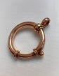 VICTORIAN HUGE 15CT GOLD BOLT RING