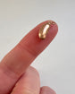 ANTIQUE 9CT GOLD MINI LUCKY BEAN PENDANT