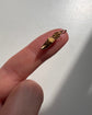 MINI ANTIQUE SHOE VINAIGRETTE PENDANT