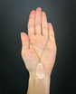 VICTORIAN ROCK CRYSTAL LOZENGE PENDANT