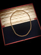 GEORGIAN HIGH CARAT GOLD FINE BELCHER CHAIN