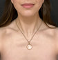 CHUNKY VICTORIAN CRYSTAL & 18CT GOLD LOCKET
