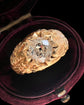 ART NOUVEAU 18CT GOLD & DIAMOND RING