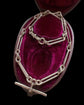 VICTORIAN SILVER PAPERCLIP & LOVERS KNOT ALBERT CHAIN
