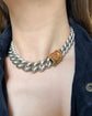 19TH CENTURY 18CT GOLD SLIDER PENDANT