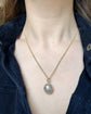 ANTIQUE SILVER POMANDER PENDANT