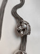 19TH CENTURY SILVER EQUESTRIAN ALBERTINA CHAIN