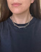 ANTIQUE FINE PAPERCLIP LINK GAURD CHAIN