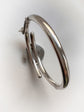 VICTORIAN CHUNKY SILVER HORSESHOE BANGLE