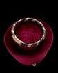 VICTORIAN ELEPHANT HAIR & GOLD SHIELD RING