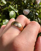 EDWARDIAN HEAVY 18CT GOLD BAND RING