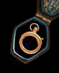 ANTIQUE CHUNKY 9CT GOLD BOLT