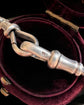 ANTIQUE SILVER PAPERCLIP ALBERT CHAIN